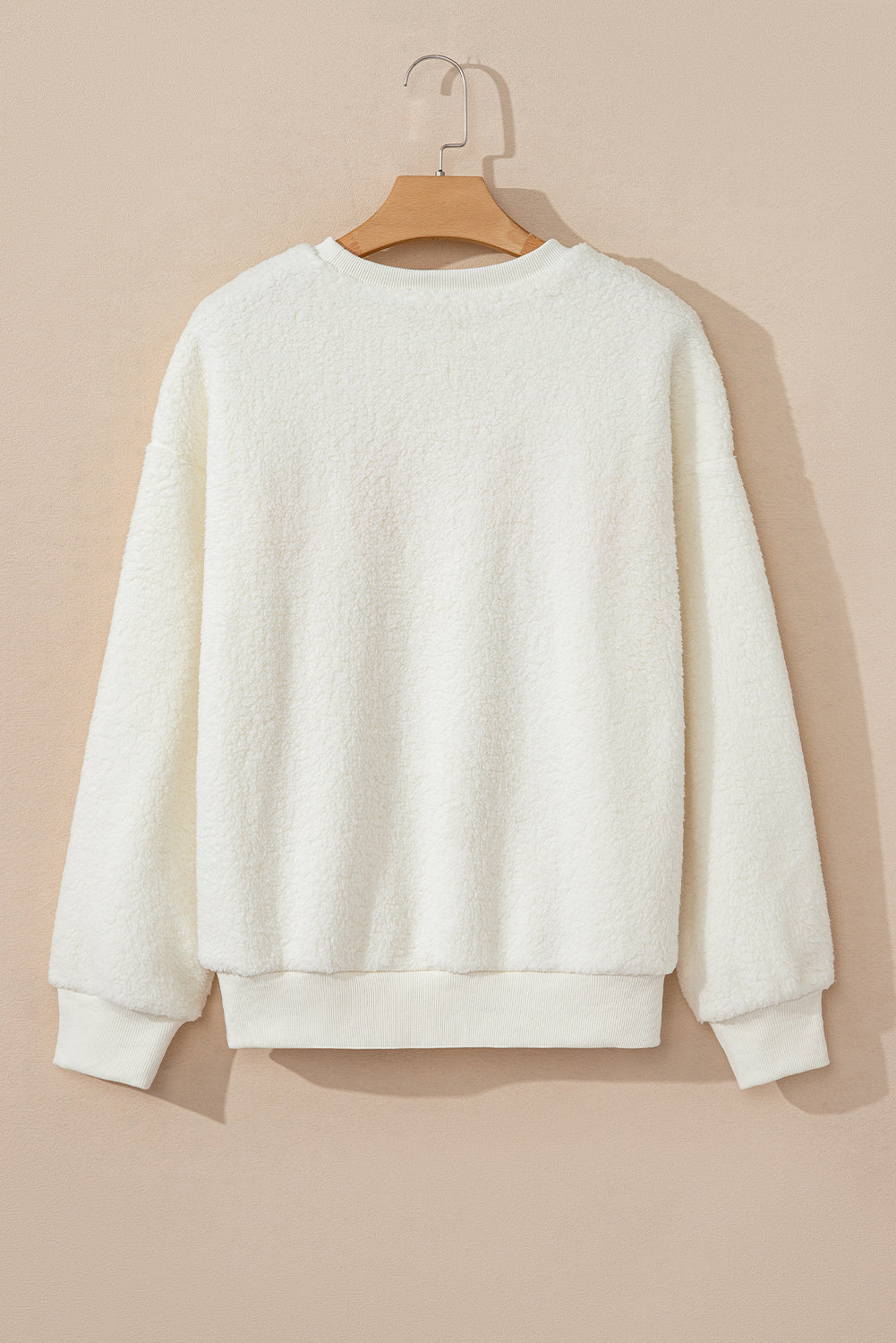 Beige HOWDY Patched Sweatshirt