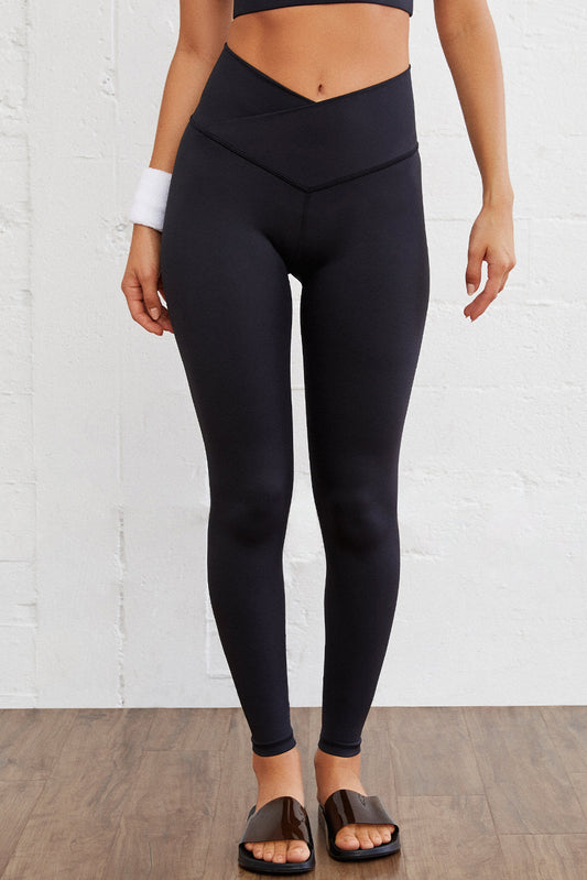 Black Seamless Activewear Leggings