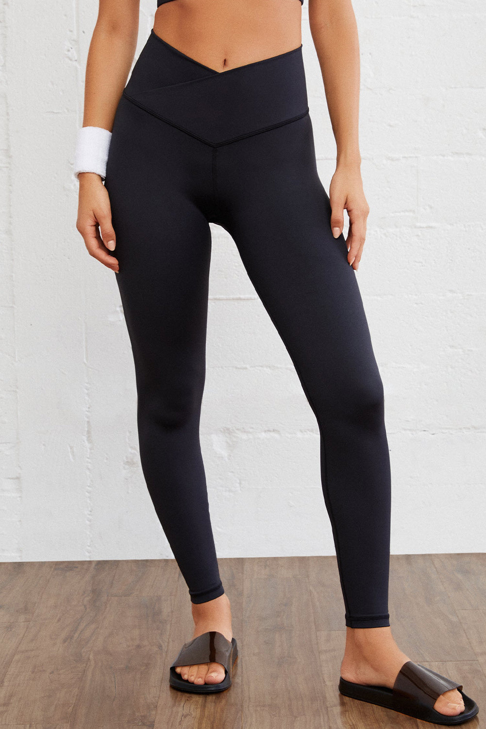 Black Seamless Activewear Leggings